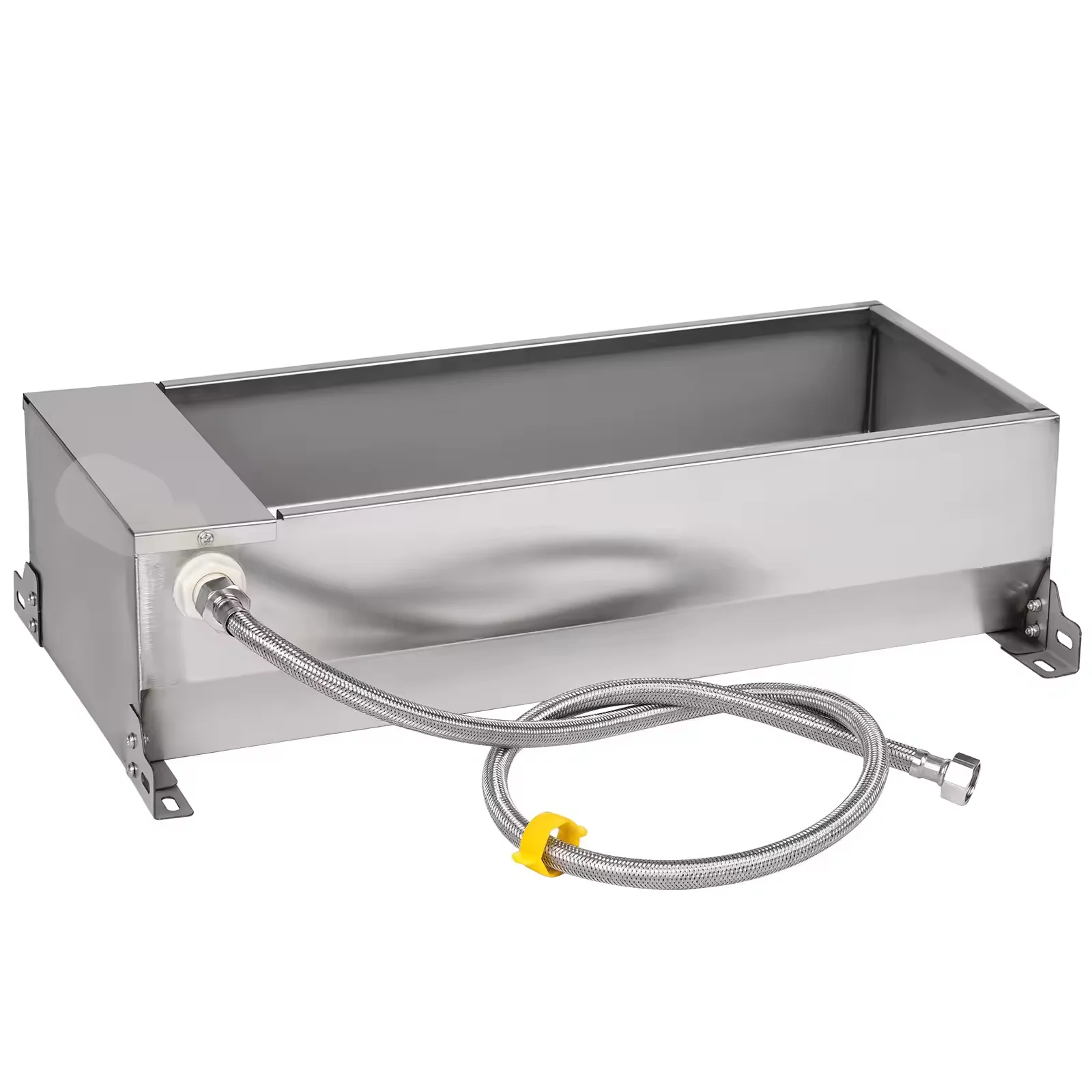 Farm Farming 50.5cm*20.5cm Automatic Chicken Water Trough Catttle Horse Stainless Steel Drinking Trough
