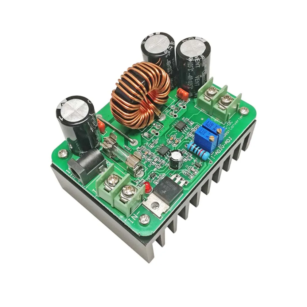 600W DC-DC 10V-60V Om 12V-80V Boost Converter Step-Up Module voeding