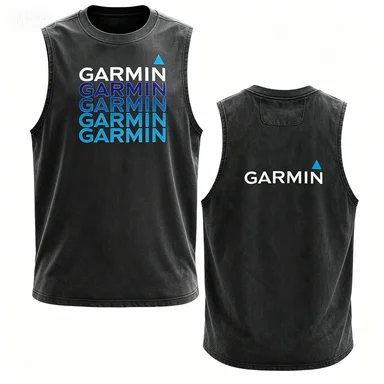 Oversized Washed Black Running Tank, "Run Malaysia" Inspired Print, Athlete Streetwear Sleeveless Vest image 3