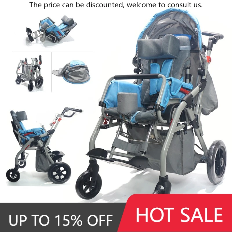 

4 Wheel Drive Lightweight Electric Wheelchair Carbon Fiber Frame Adjustable Backrest For Pediatric & Rehabilitation