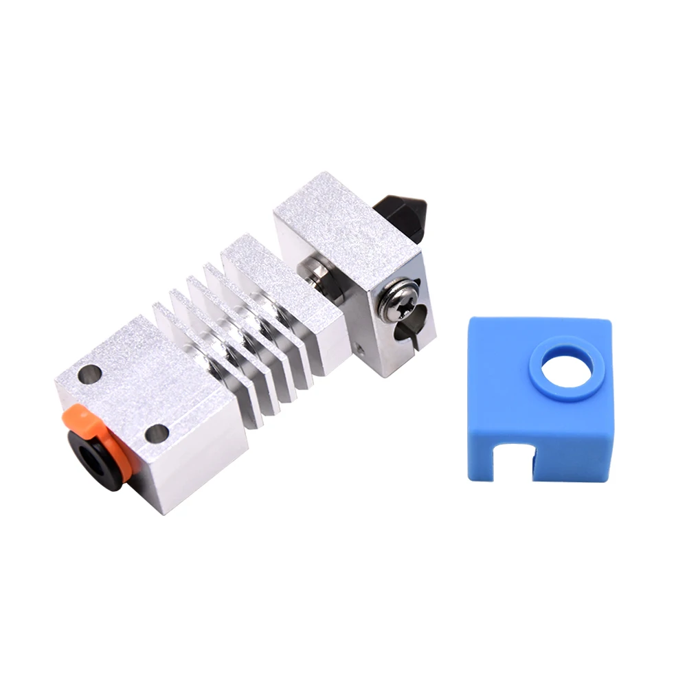 Dissipador All Metal Hotend Upgrade Kit para Impressoras CR-10 Ender-3, Micro Swiss, Titânio Heat Breaker Garganta