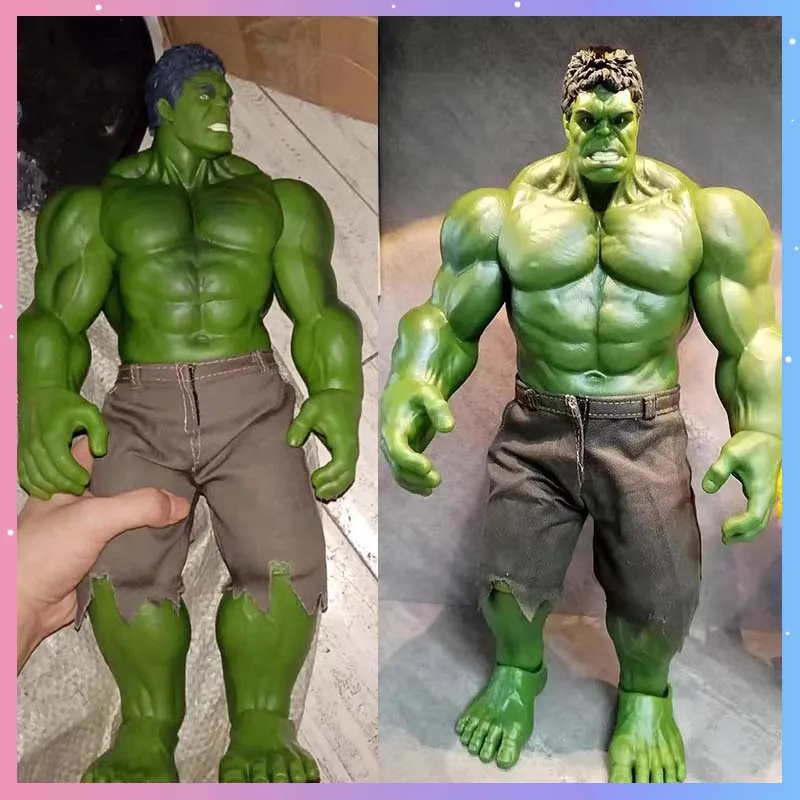 

Халк 42 см фигурку аниме мультфильм Невероятная модель Халка игрушка украшение для дома настольные украшения коллекция подарок на день рождения