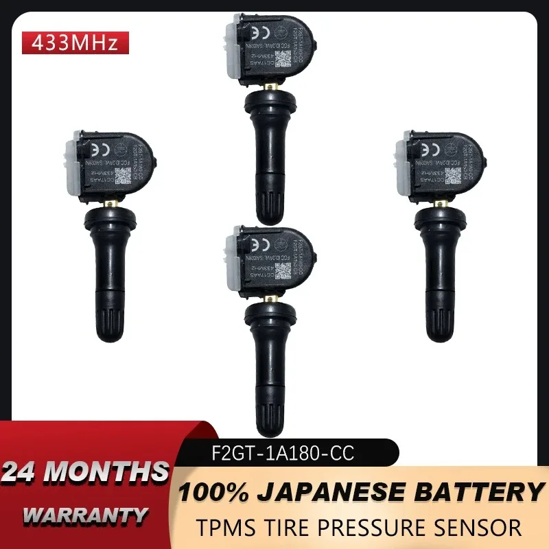 

Hot Sale 4Pcs Car TPMS SENSOR Tire Pressure Monitor 433mhz F2GT1A180CC For Ford Mustang 6 2015 2016 2017 2018 2019 2020