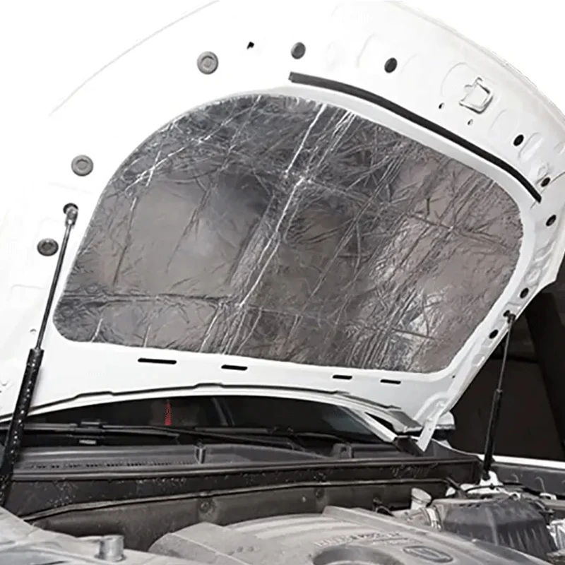 5/10/15/20/25/30mm Thick * 50 * 100cm Car Engine Hood Door Sound Insulation Heat Insulation And Moisture-Proof Pad