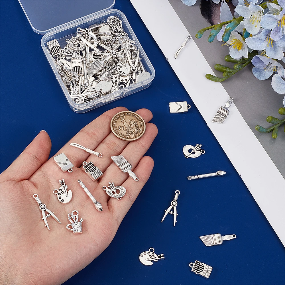 80pcs Art Painting Charms Arti - Paint Brush review and price