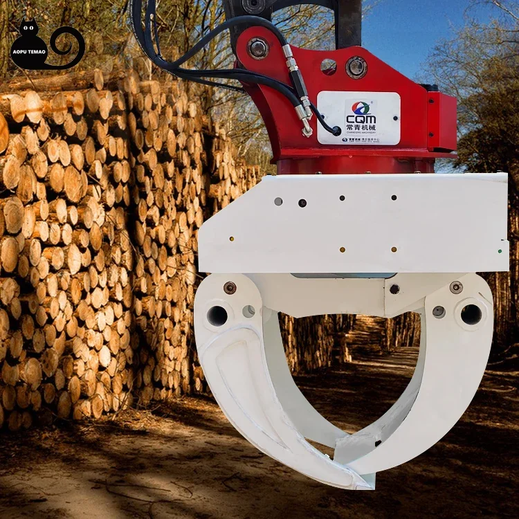 Wood Grapple Cutting Chain Saws Garden Tree Pruning Clamp Sawing