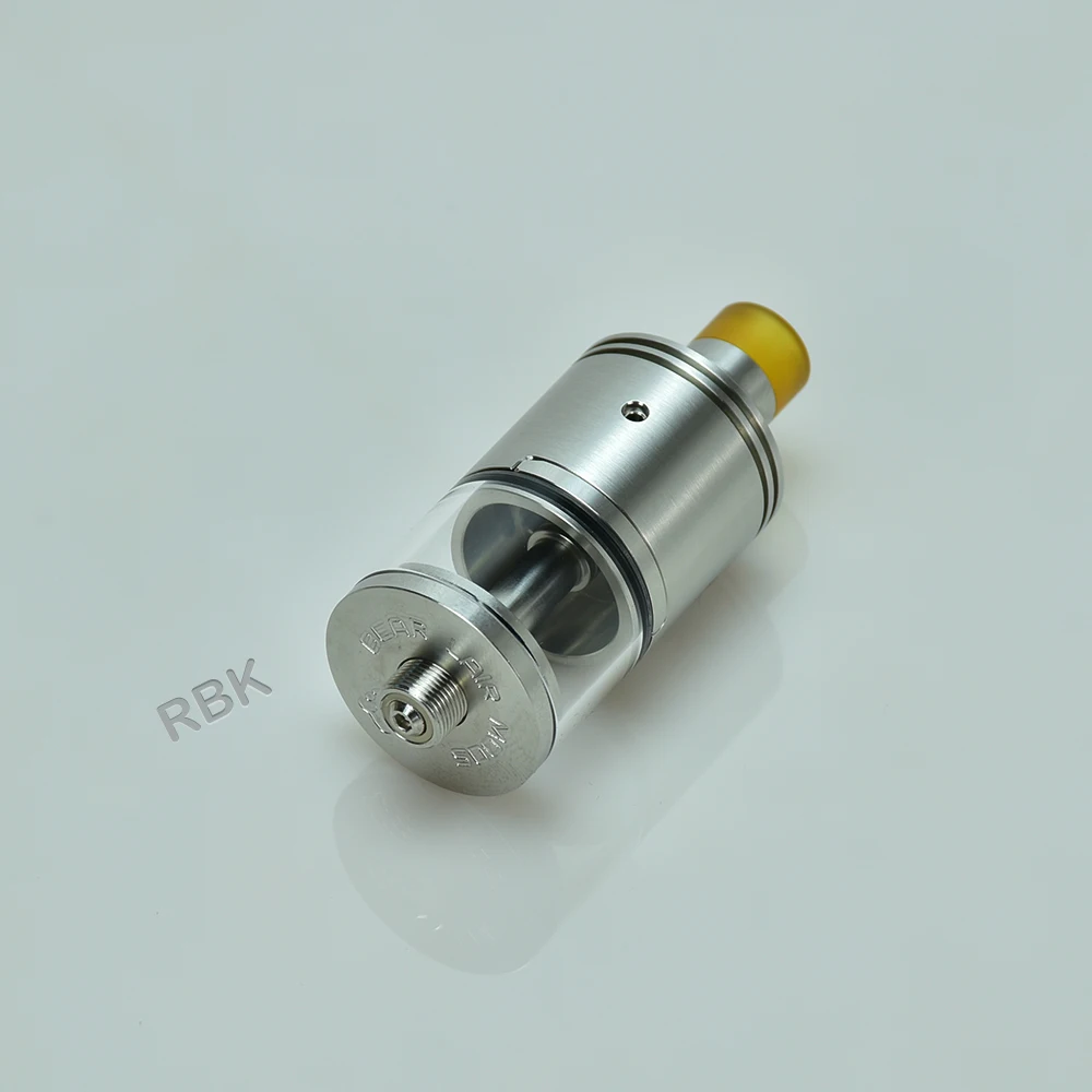 wolfcoolvape Genny 2 RTA Rebuildable Tank Atomizer 22mm RTA 4.2ml single coil 316ss vape Atomizer RTA paravozz 510 DRIP TIP