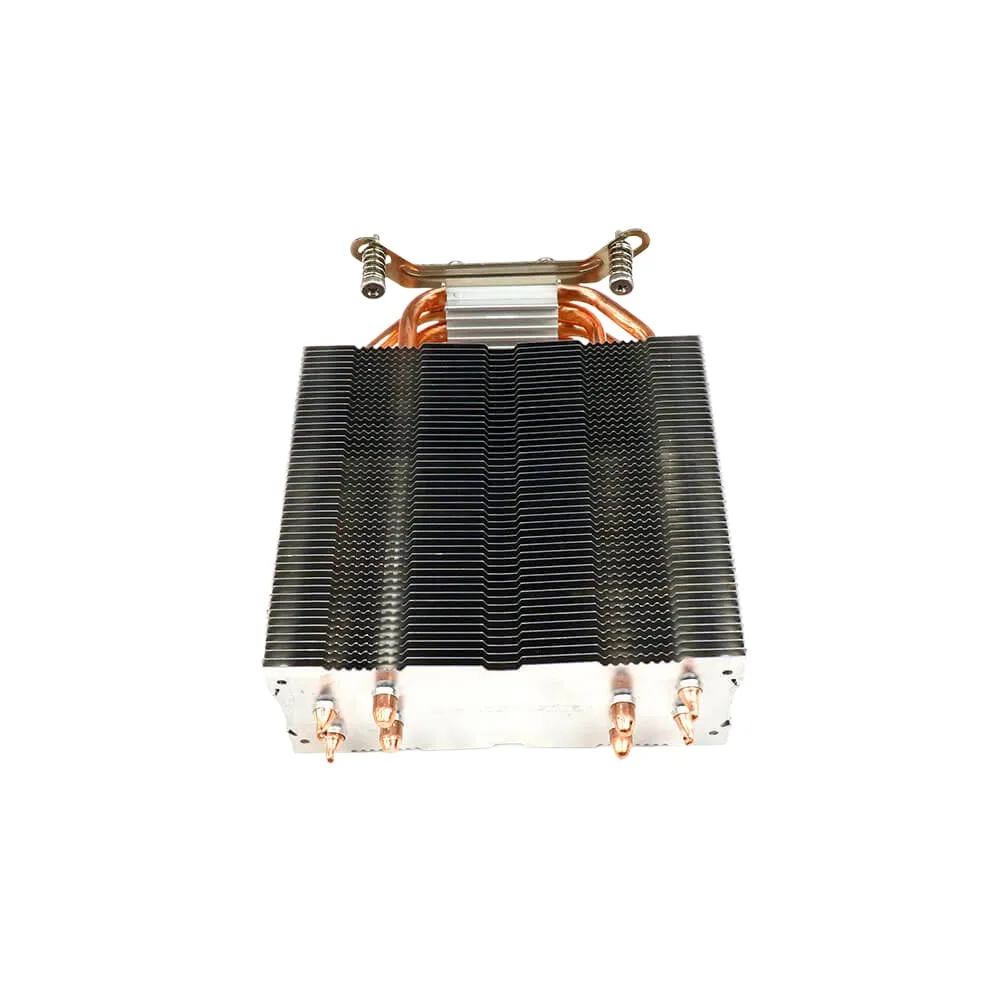 

China New Product Custom Cpu Sink Zipper Fin Heat Pipe Heatsink 12cm Spec Heat Sink Dongguan