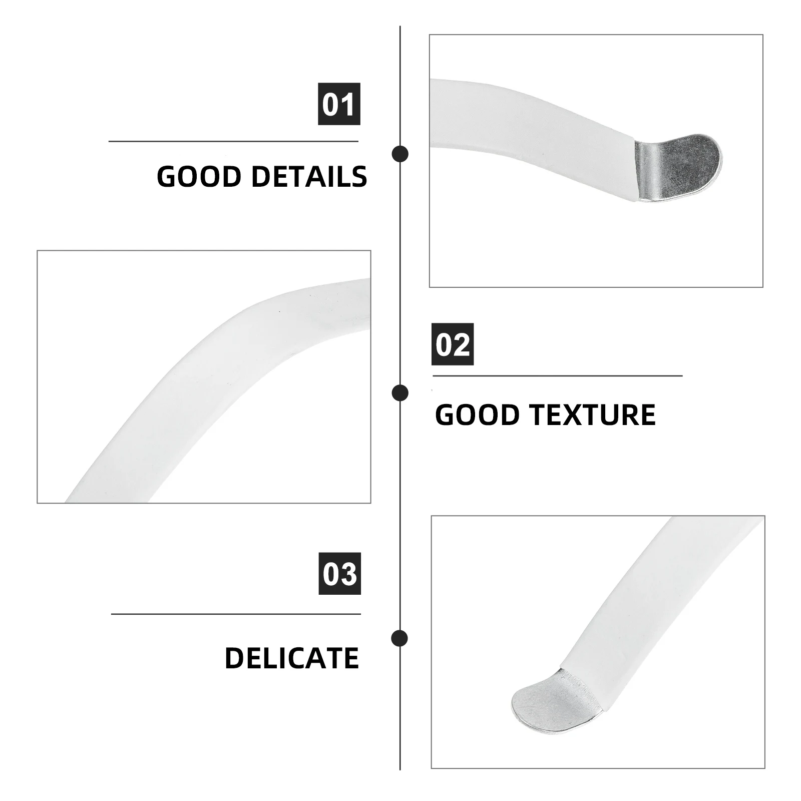 

4pcs Guitar Spreaders Luthier Repair Tool Durable Metal String Separator For Fretboard Cleaning Guitar Maintenance Supplies Bass