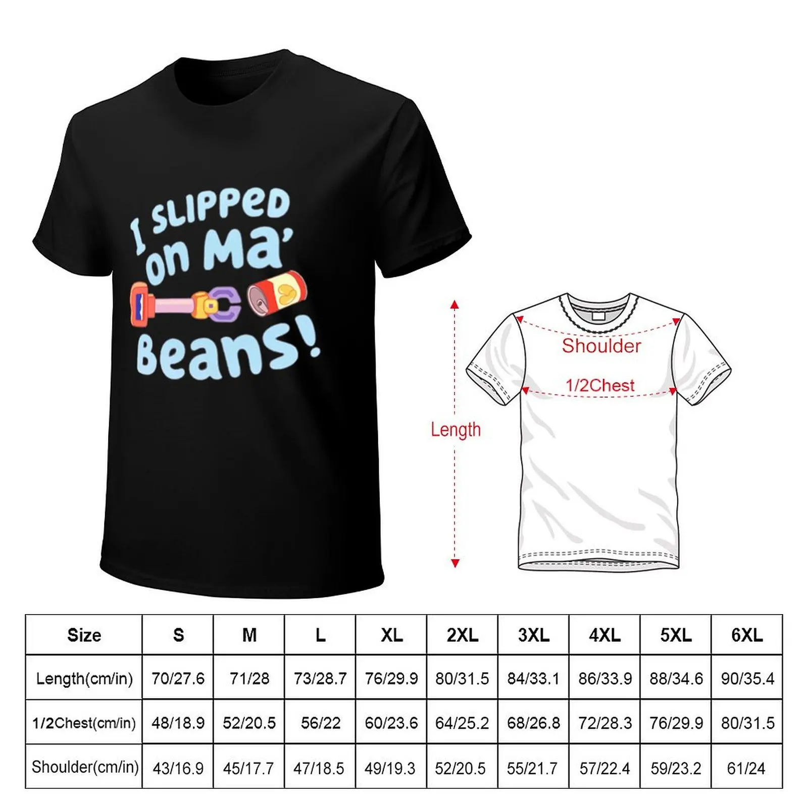 i slipped on my beans T-Shirt Anti-Wrinkle Short Sleeve T-Shirt