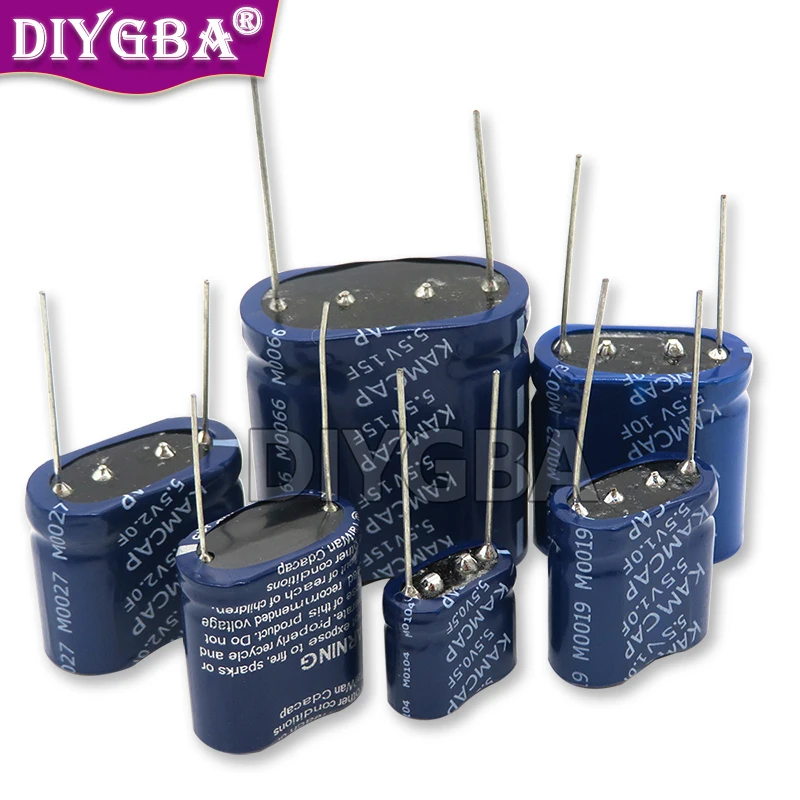 1PCS Ibuw 5.5V Super Capacitor Farad Capacitor Combination Type 0.5F/1F/2F/3.5F/4F/5F/7.5F/10F/15F IGMOPNRQ