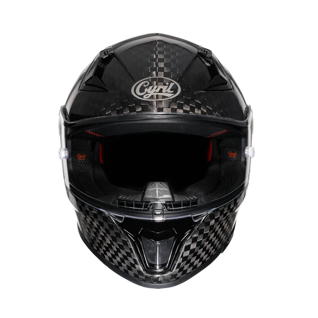 Carbon fiber bike helmet clearance