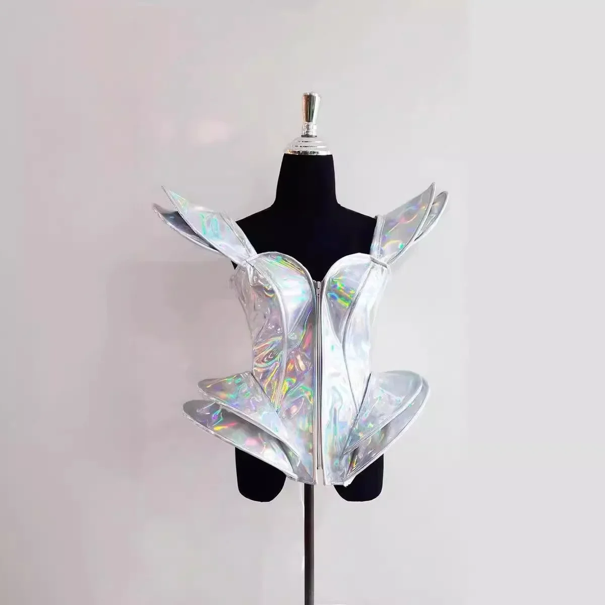 

Популярный белый лазерный сексуальный комбинезон для выступлений в ночных клубах, танцевальный костюм для сцены