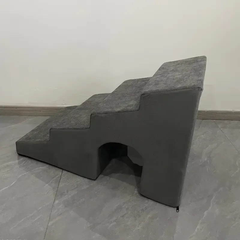 Pet Stairs for High Beds Soft Foam Dog Ramp Indoor Steps for Small Medium Cats Puppies Joint Relief Accessory Home Furniture