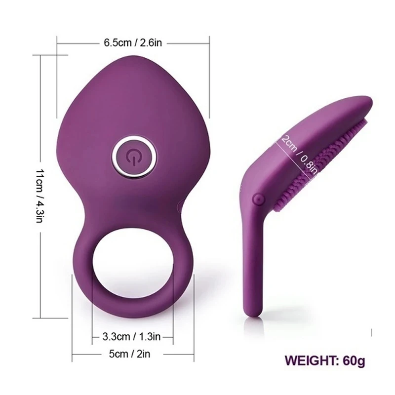 Penis Ring Men Sex Toys Stimulator Cockring For Male Vibrating Clitoris Vibrator Delayed Premature Ejaculation for Couples Rings