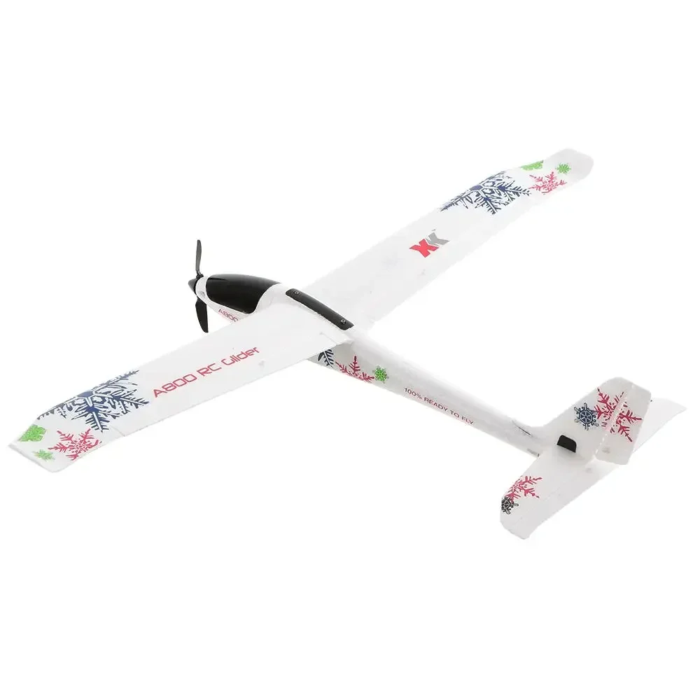 Wltoys XK A800 4CH 3D/6G System RC Airplane Remote Control Assembly Gliders with 2.4G Transmitter Compatible Futaba RTF Glider