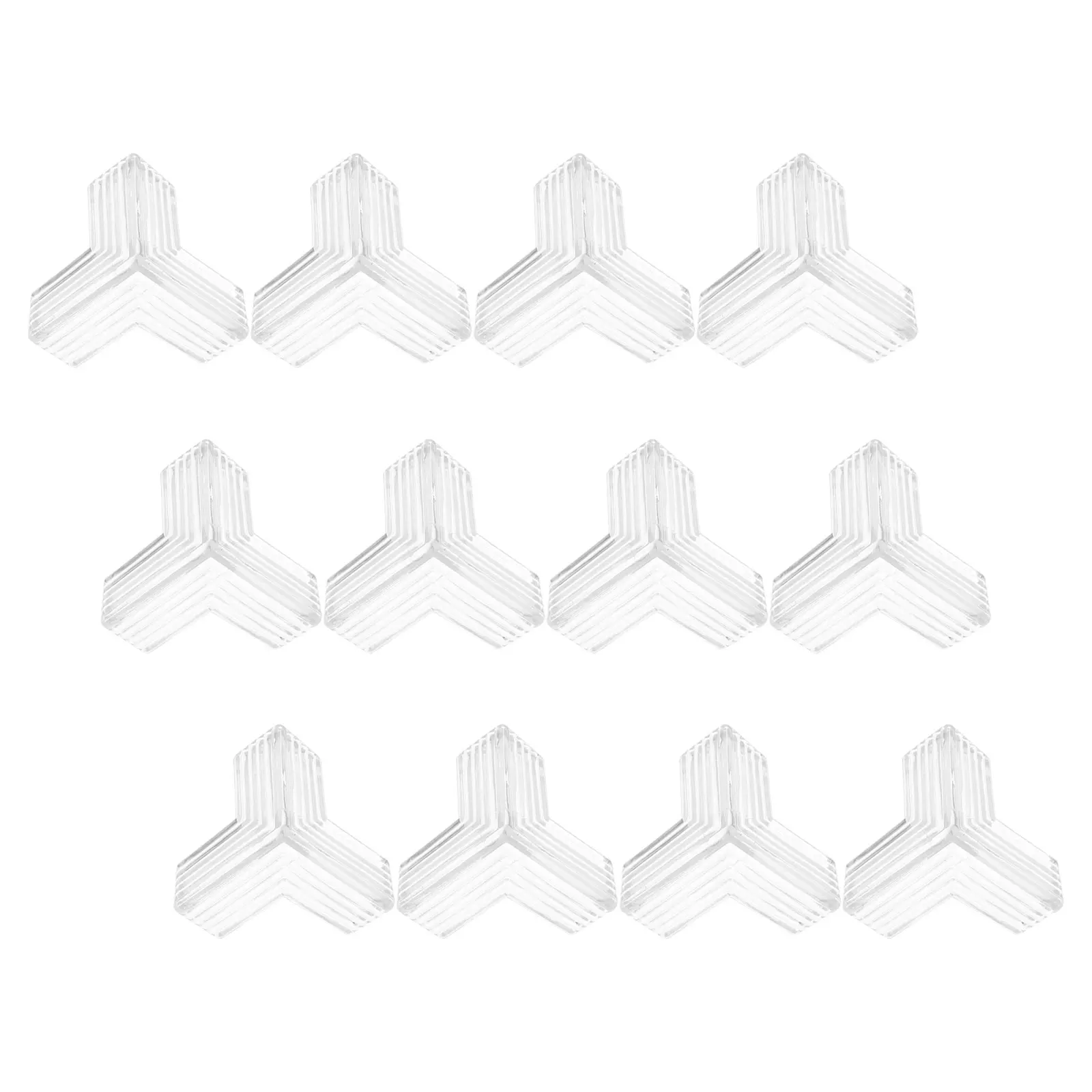 

12Pcs Soft Baby Proof Corner Guards Thick Transparent Edge Protectors for Furniture Table Anti-Collision Safety for Children