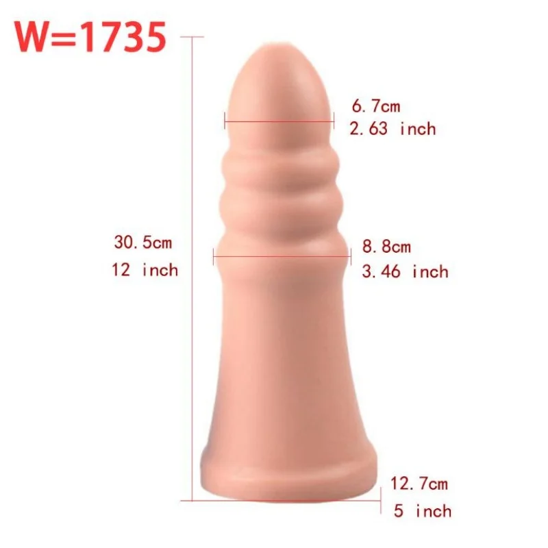 Oversized ButtPlug Large Anal Plug Dilator Prostate Massage Vaginal Anus Masturbator Sex Toys for Women Men Couples Adults Shop 2
