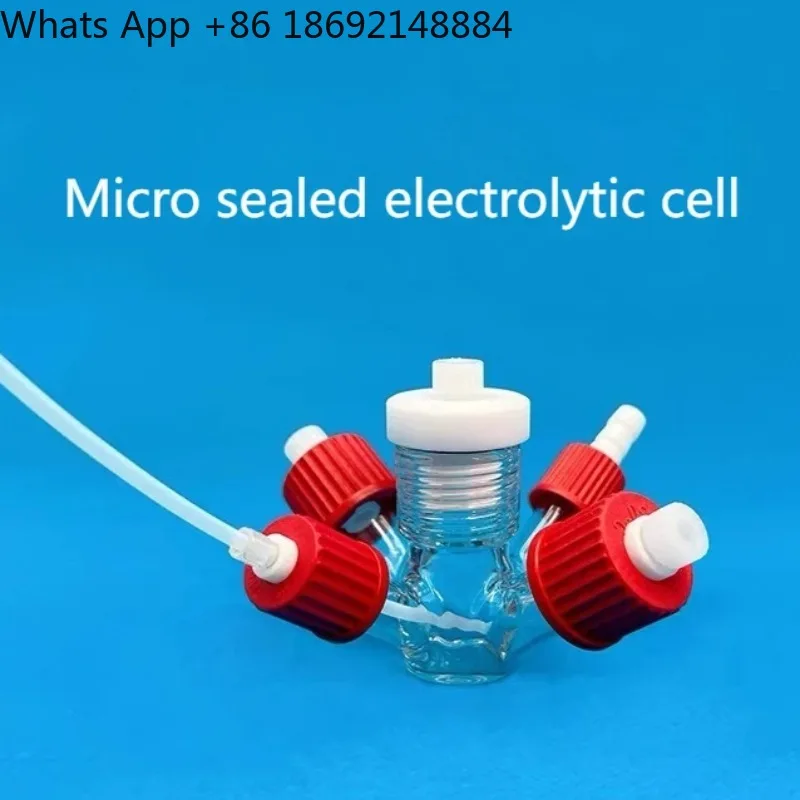 Laboratory micro-sealed electrolytic cell 20ml 30ml three-electrode system corrosion resistance small capacity small five