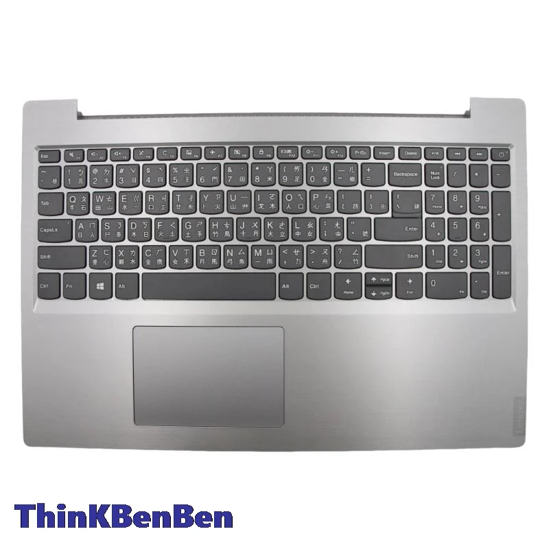 

TW Traditional Platinum Grey Keyboard Upper Case Palmrest Shell Cover For Lenovo Ideapad L340 15 15IWL 15API 5CB0S16648