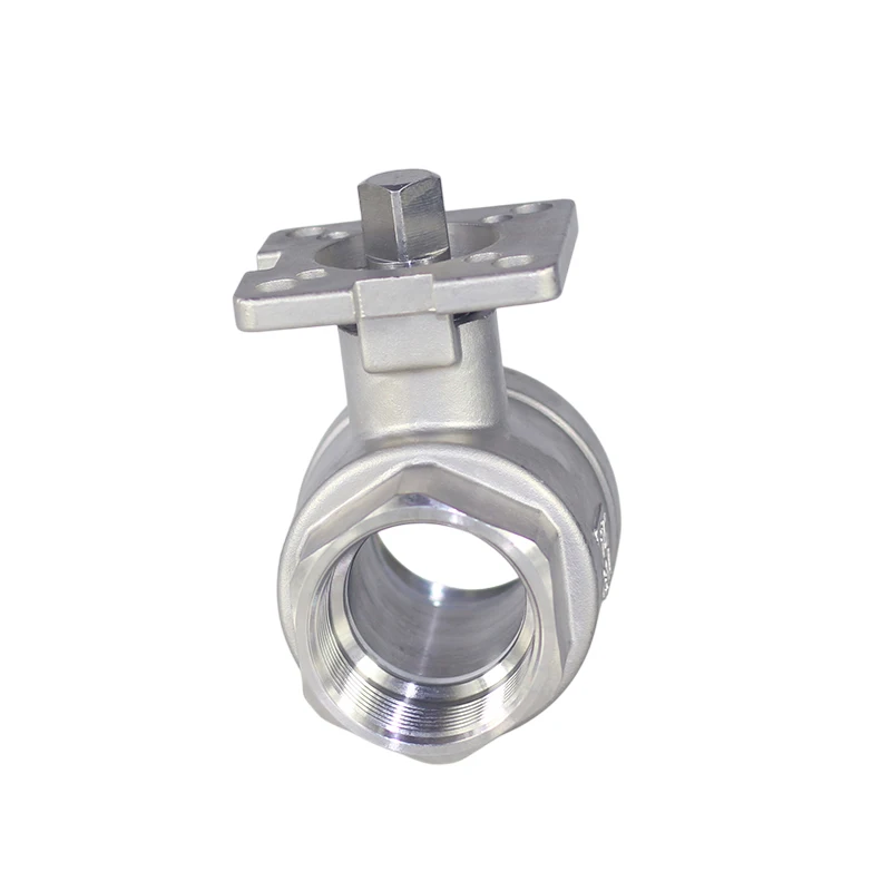 Magnetventil 1/2' 3/4' 1' 2' Two-piece High Platform Ball Valve Stainless Steel Female Thread Q11F Wasser und Dampf — Detail 3