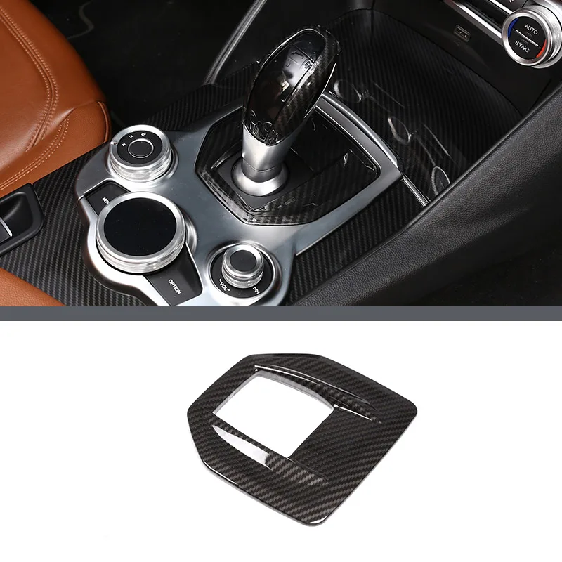 Abs Koolstofvezel Voor Alfa Romeo Stelvio 2017-2020 Auto-interieur Trim Sticker Accessoires Auto Modificatie Auto Styling