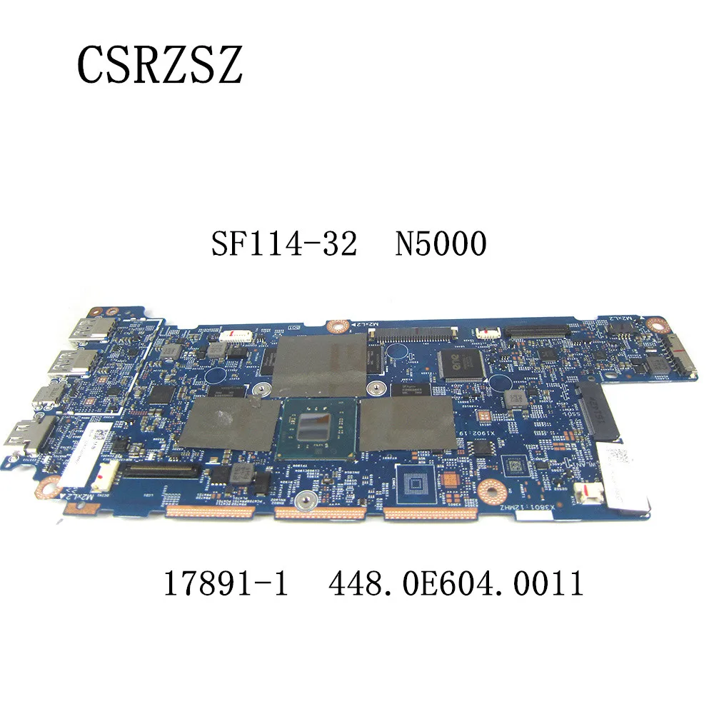 Imagem -01 - para Acer Swift Sf11432 Notebook Mainboard com N5000 178911 448.0e604.0011 100 Teste ok