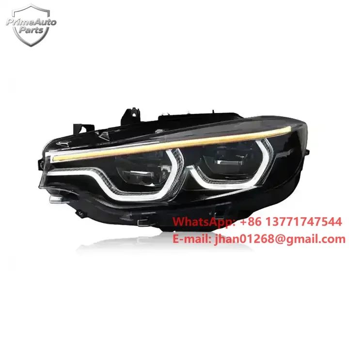 

SJC High Quality LED Headlamps for 4 Series M4 F32 F82 2013-2017 Front Fog Headlights Upgrade Full LED New Style