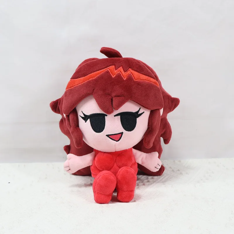Game FNF Pico Plush Friday Night Funkin Nene Darnell Plushie Soft Stuffed Doll Cute Home Decor Pillow Toys Kids Gifts For Fans