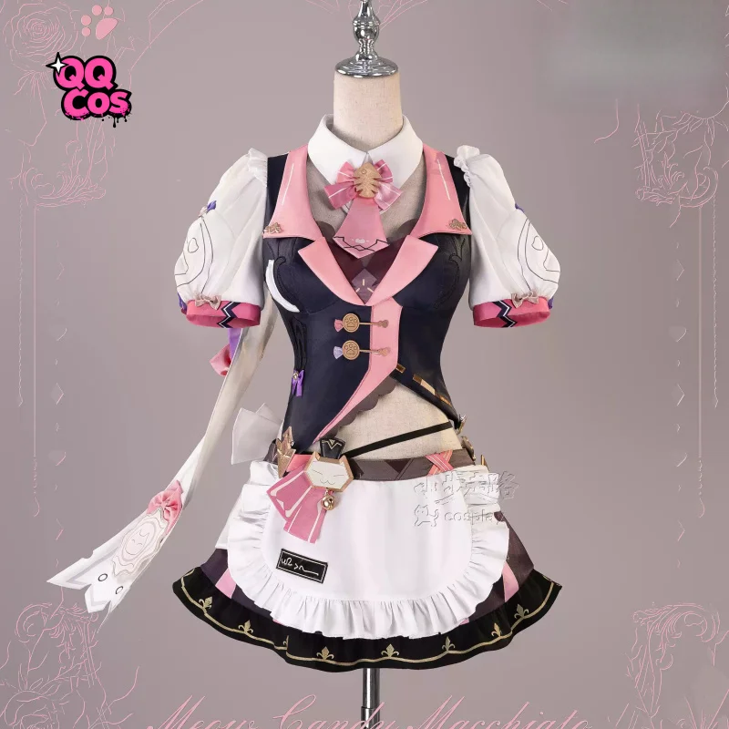 

Honkai Impact 3 Meow Sugar Macchiato Christmas Party Gorgeous Uniform Accessories PropsComplete Set QQcos
