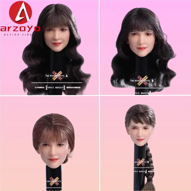 

КНИГА МУЖСКИЕ ИГРУШКИ BM01 1/6 Софи с подвижными глазами, скульптура головы, подходит для 12 дюймов, фигурка женщины-солдата, тело