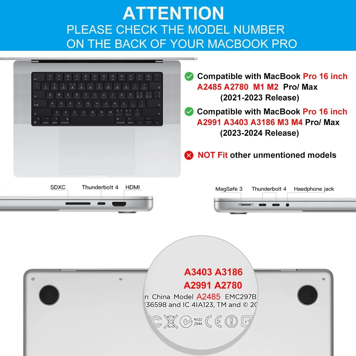 Trackpad Protector Cover Touchpad Protective Film For Macbook 2024 2023 2022 Anti Scratch Fingerprint Waterproof Touch Pad Skin