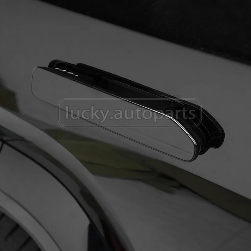 For BYD Equation Leopard 8 Door Handle Protective Stickers Decorations Carbon Fiber for Denza B8 Auto Modification Accessories