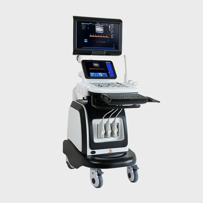 Medical ultrasound machine 4D Color Dopplor portable ultrasound for Hospital Trolley Color Doppler Ultrasound Machine