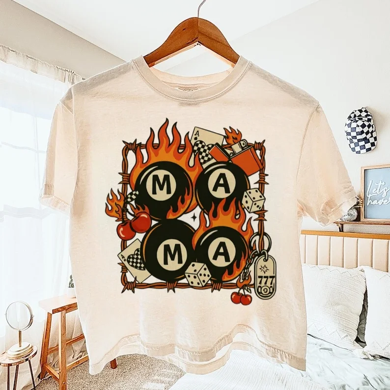 Damska koszulka na Halloween z nadrukiem, jesienna, z okrągłym dekoltem, z motywem kreskówkowym, codzienna, popularna, uniwersalna, urocza bluzka, biała koszulka damska.