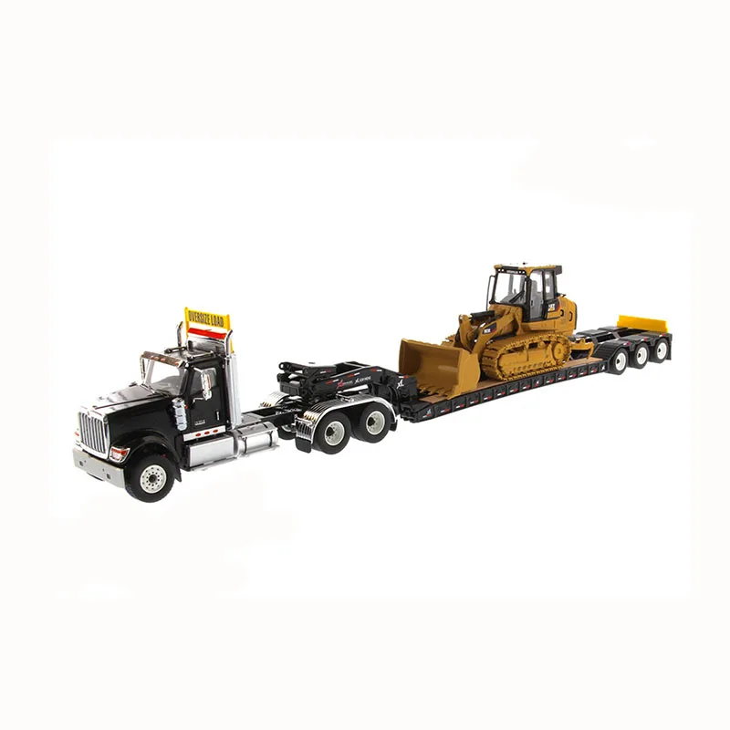 

DM Diecast 1:50 Scale CAT963K Bulldozer HX520 Tractor With XL120 Alloy Car Model 85599 Collection Souvenir display