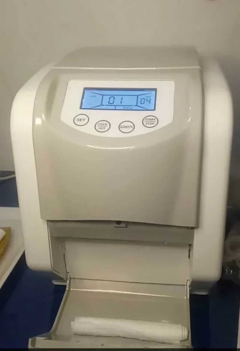 Dispenser automatico di asciugamani a rotolo bagnato caldo e freddo per vendite calde