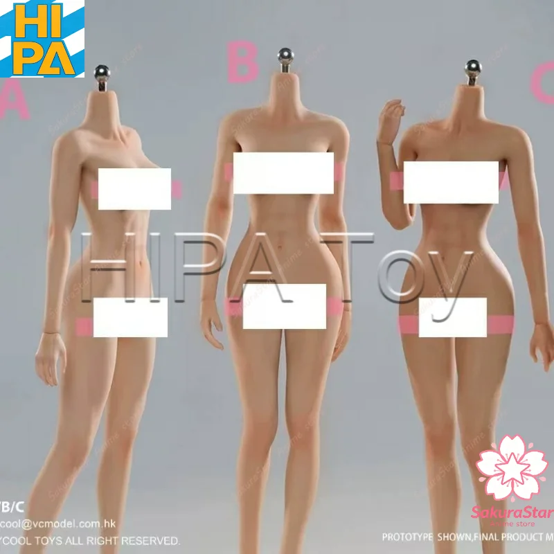 【In stock】SakuraStar Store VERYCOOL VCD01/02 1/6 Scale Standard Universal Silicone Female Body Action Figure Accessory Model Toy