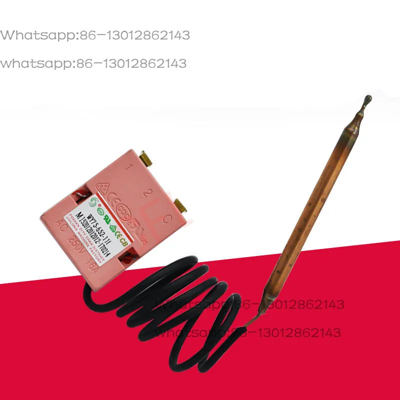 The original 75 degree temperature limiter of the temperature controller protects the water temperature control WY75-652