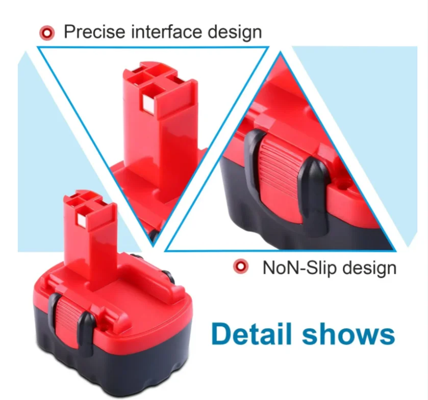 Imagem -05 - Bateria do Li-íon da Grande Capacidade para Bosch 14.4v 12800mah 12.8ah Bat038 Bat040 Bat140 Bat159 Bat041 3660k