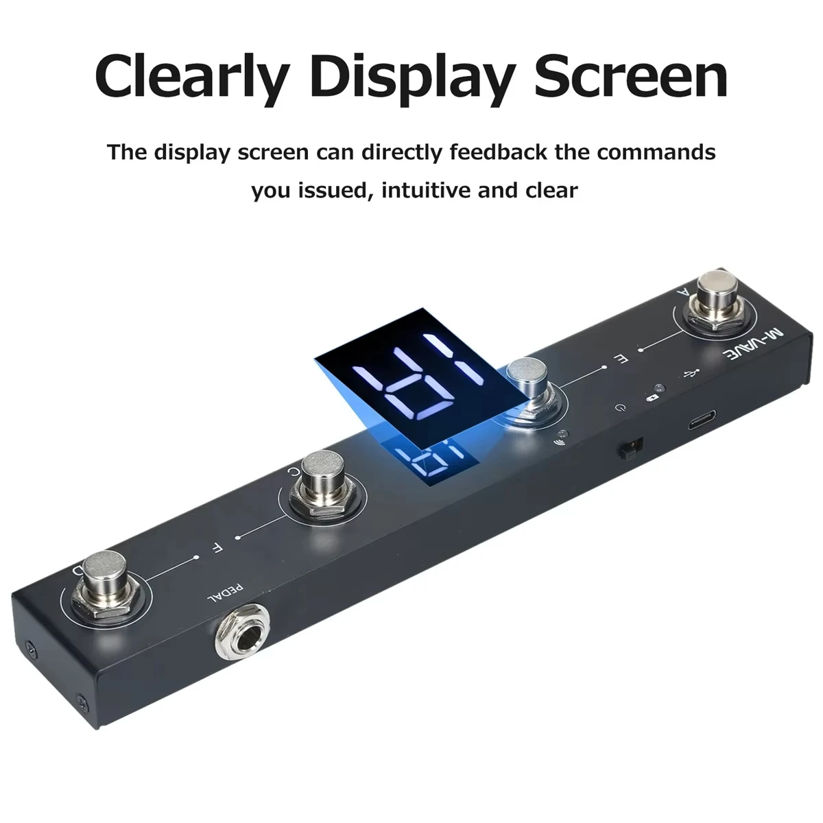 M-vave-ワイヤレスMidiコントローラー,充電式,4ボタン,ポータブル,ペダル,アプリコントロール,チョコレートbt