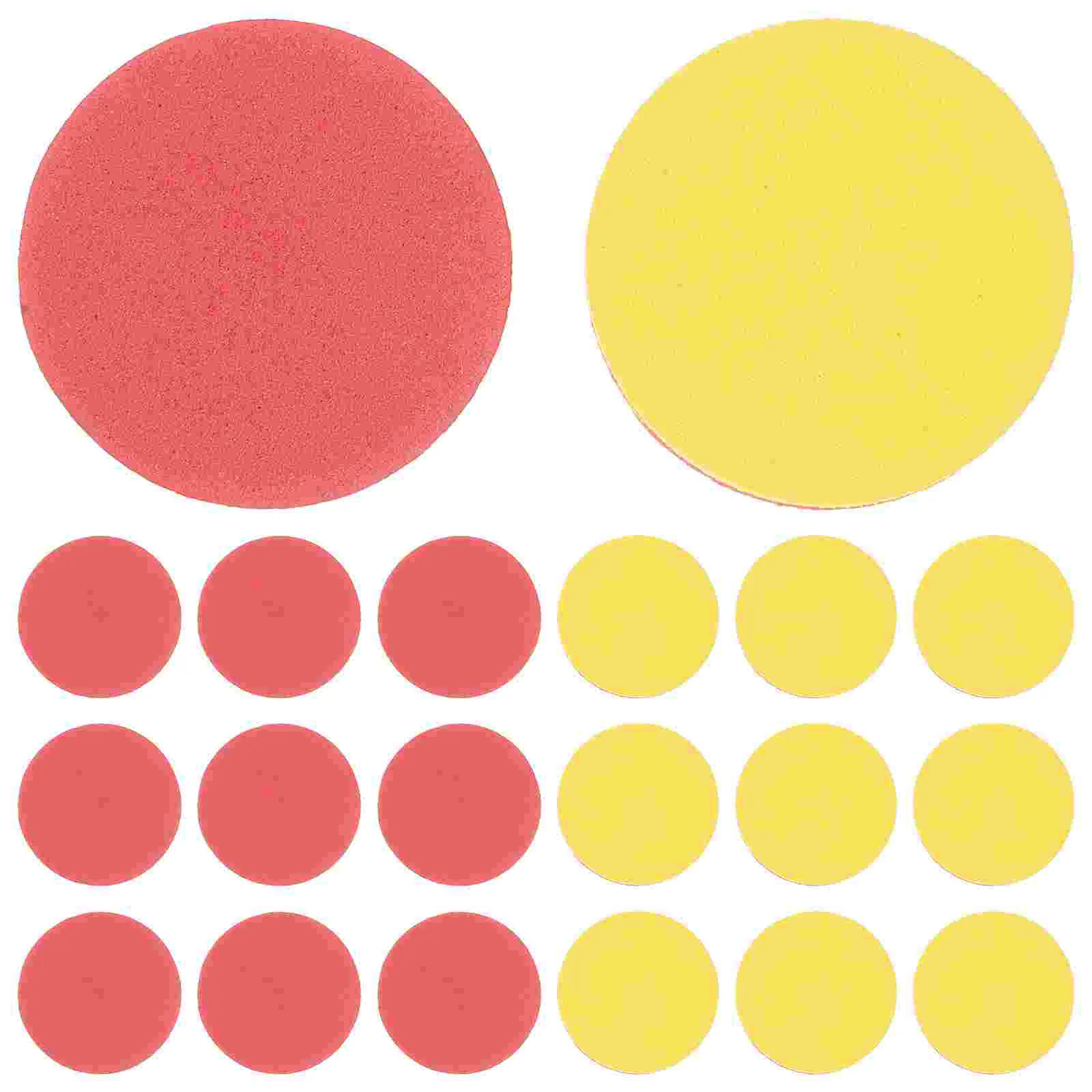 

100 Pcs Early Childhood Counting Discs Games Accessory Chips for Kids Kindergarten Round Counters Plastic Educational