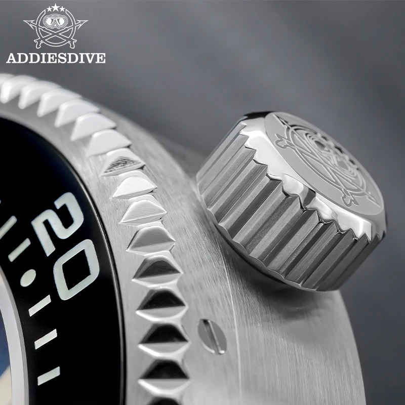 ADDIEDDIVE 1000M Waterproof Men's Diver Automatic Mechanical Watch Ceramic Bezel Calendar Sapphire Glass Hight Quality Watches