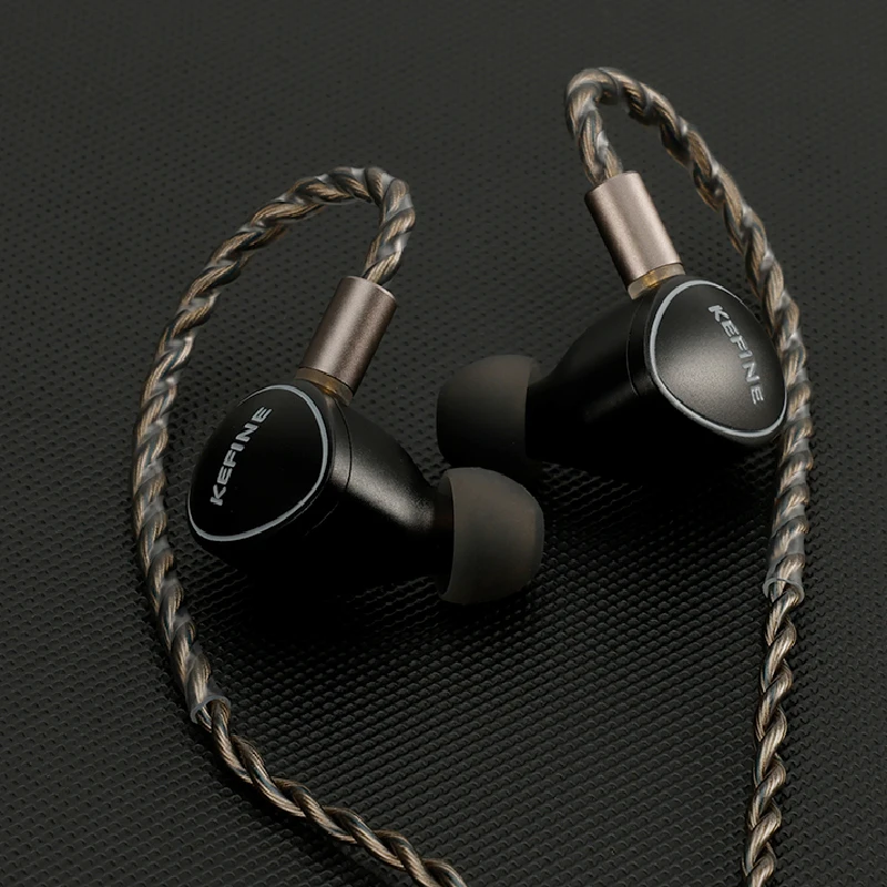 

KEFINE Quatio 2DD+2BA Hybrid Drivers In-ear Earphones With Replaceable Tuning Nozzles 3.5mm+4.4mm Cable