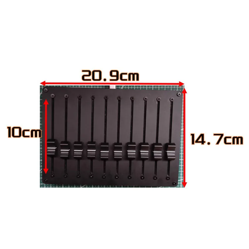 10-channel MIDI controller faders - customizable CC messages，USB/type-C interface DAW software