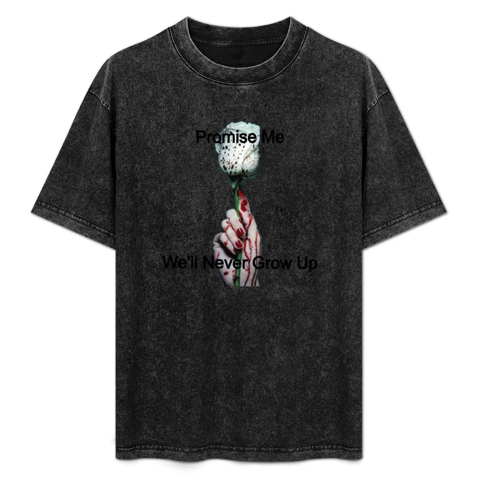 Badflower Promise Me T-Shirt Art Pattern Printed Casual Top