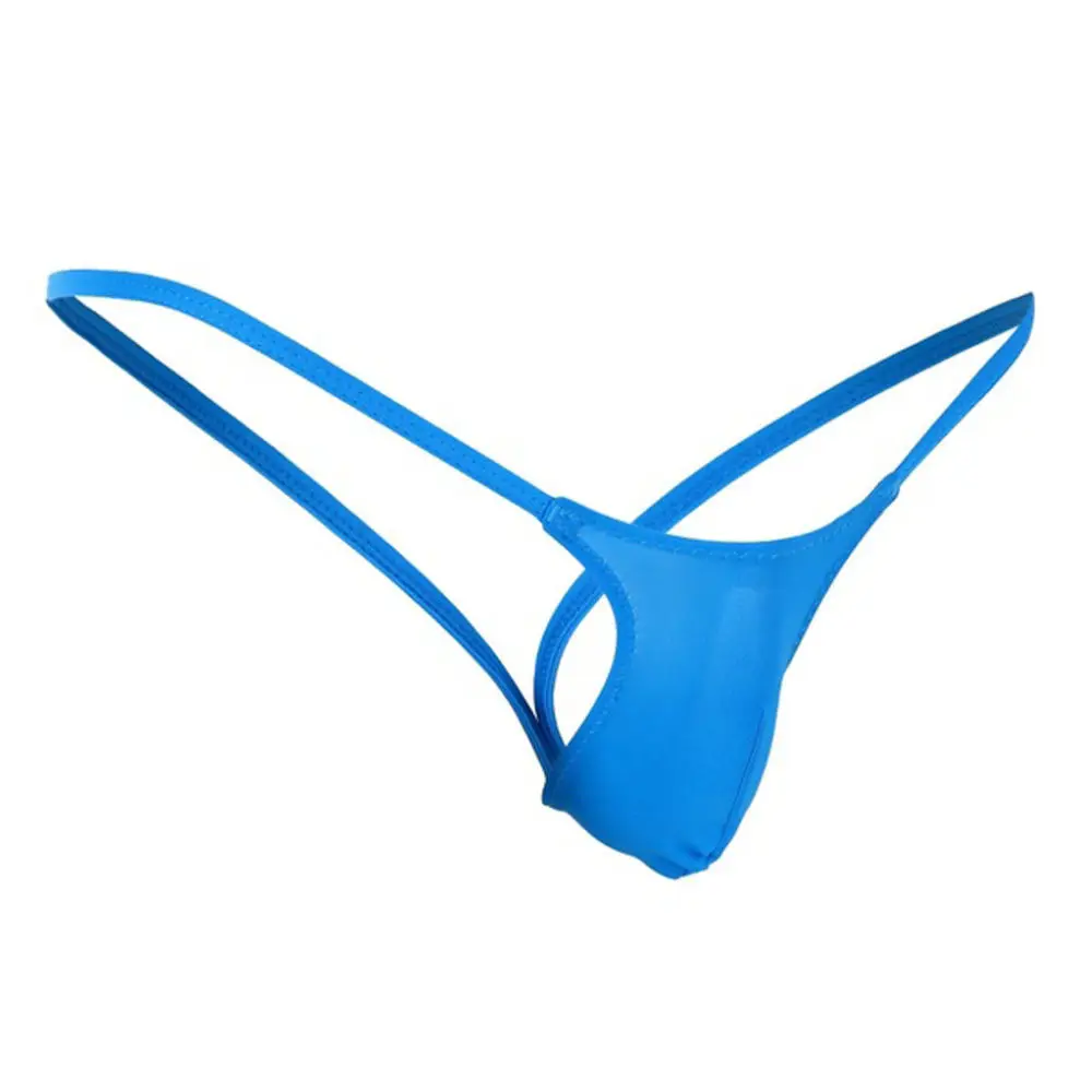 Mens G String Thong Underwear Elastic Soft Spandex Sexy T Back Briefs Minimalist Style Comfortable Breathable Daily Wear