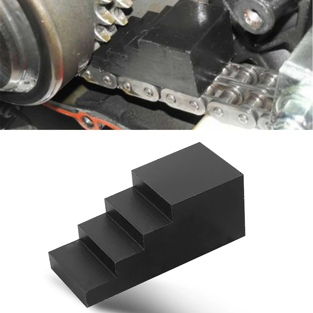Universal Motorrad Schwarz Aluminium Primäre Stick Locking Wedge Werkzeug Mit Schritt Getriebe Lock Nabe Mutter Cam Werkzeug Für Harley Modell