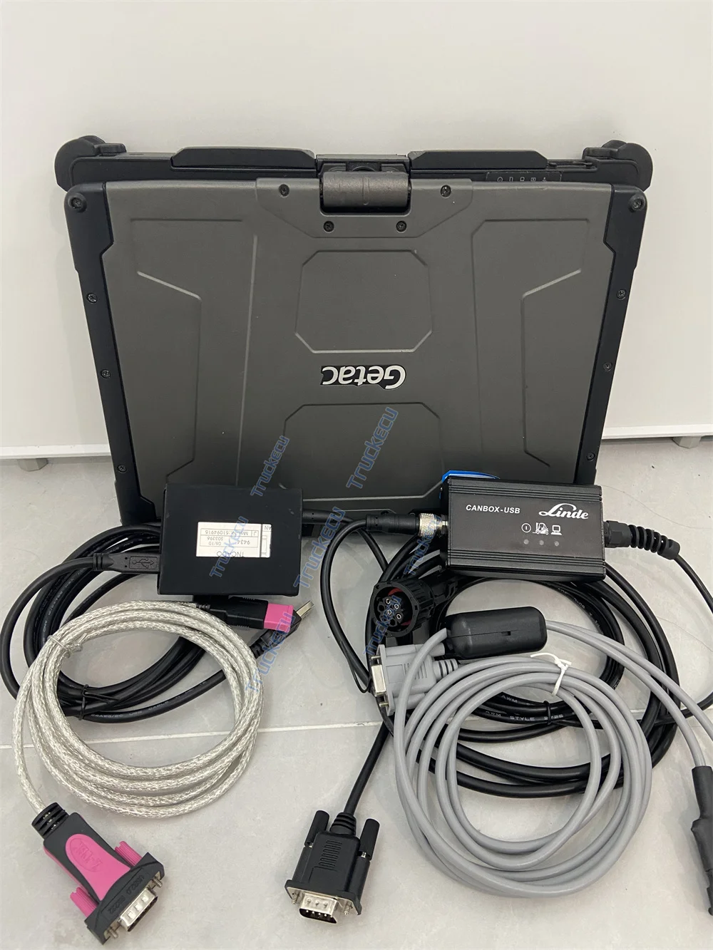 V110 Laptop Forklift Fault Detector Linde Canbox Pathfinder  Jungheinrich Judit Incado Box Full Professional Scanner Kit