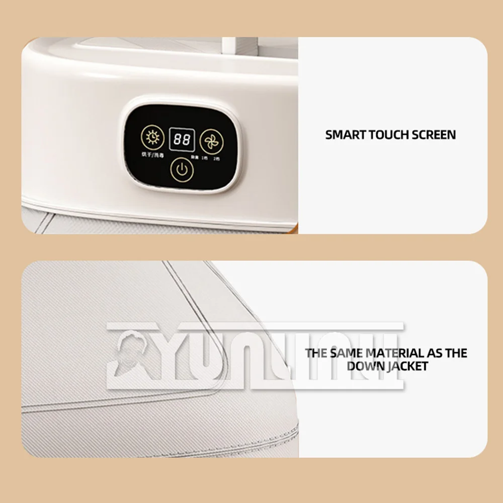 Folding Secadora Roupa Portable Clothes Dryer Intelligent Timed Electric Sterilization Dryer Lavadora